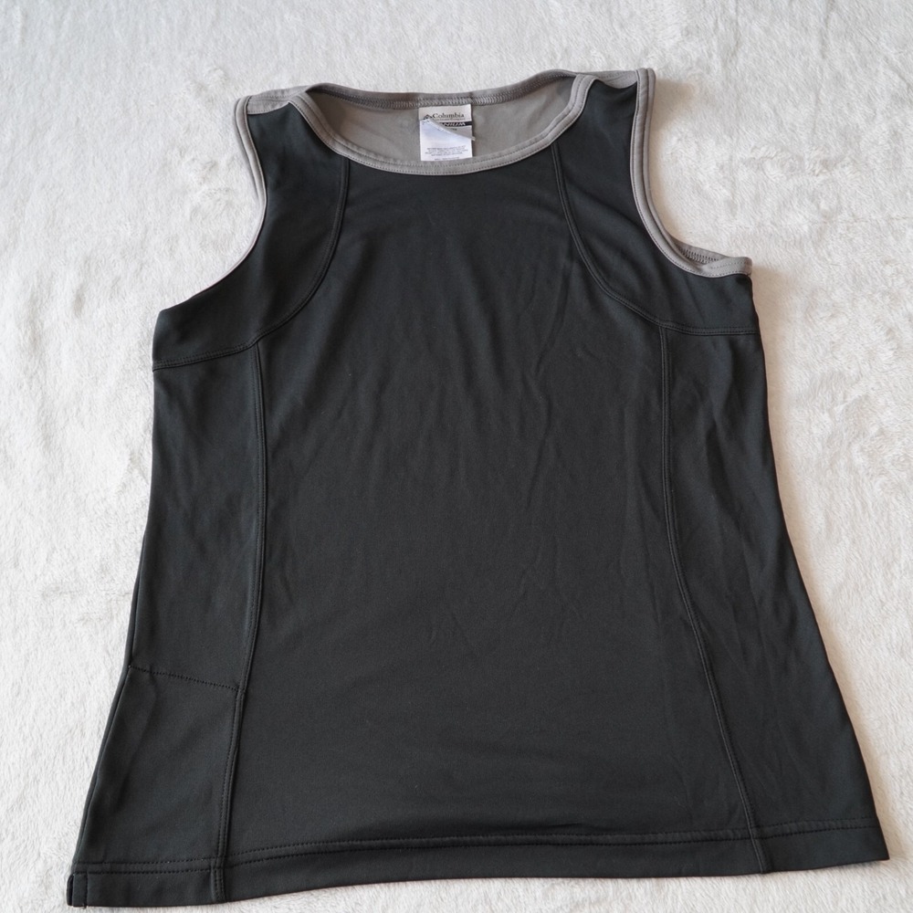 Columbia Titanium Sleeveless Black Tanktop-Women‎ Size S